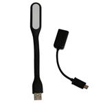 چراغ LED یو اس بی مدل Mb-68 به همراه مبدل OTG microUSB