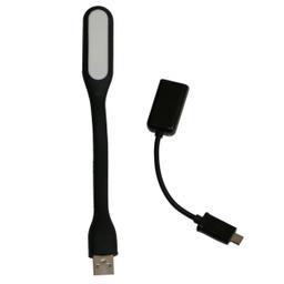 چراغ LED یو اس بی مدل Mb-68 به همراه مبدل OTG microUSB