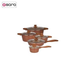 سرویس پخت و پز 10 پارچه ناب استیل مدل Valencia Nab Steel Valencia Cookware Set 10 Pieces