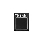 استیکر لپ تاپ ماسا دیزاین طرح think outside the box مدل STK499