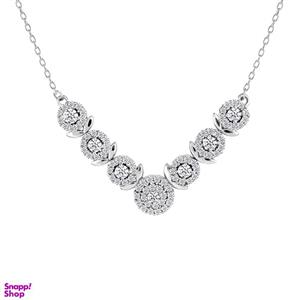 گردنبند نقره زنانه اقلیمه کد GN386 -