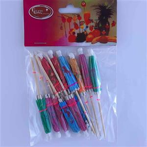 چتر تزئینی مدل 405 مجموعه 10 عددی