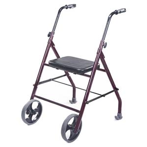 واکر دو چرخ صندلی دار Two-wheeled walker with seats 