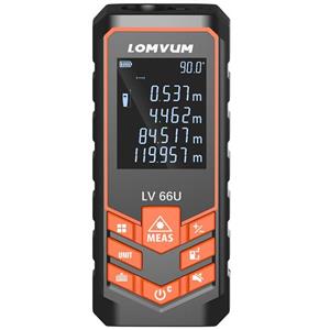 متر لیزری لامویوم مدل LV66U-50 Lomvum LV66U-50 Laser Distance Meter