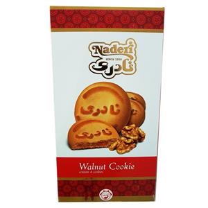 کلوچه گردویی نادری مقدار 100 گرم بسته 2 عددی 