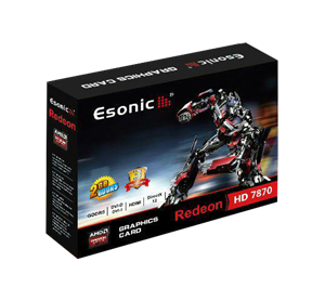 کارت گرافیک ایسونیک مدل اچ دی 7870 Esonic Radeon HD 2GB DDR5 Graphics Card 