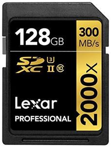 کارت حافظه SDXC لکسار مدل Professional کلاس 10 استاندارد UHS-II U3 سرعت 2000X به همراه ریدر UHS-II ظرفیت 128 گیگابایت Lexar Professional UHS-II U3 Class 10 2000X SDXC With UHS-II Reader - 128GB