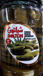 خیارشور شیلتون درجه یک 700 گرمی