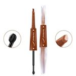 دیفاینر و ریمل ابرو دو طرفه کیس بیوتی kiss beauty suit eyebrow 2 in 1