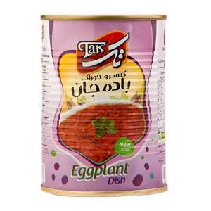 کنسرو خوراک بادمجان قوطی 380 گرمی تک