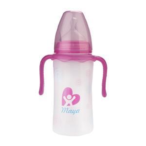 شیشه شیر دهانه عریض  دسته دار 300 میلی لیتری مایا