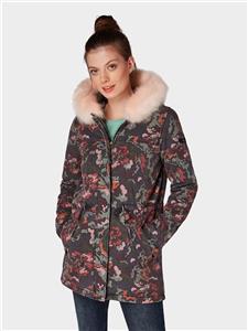 کاپشن زنانه تام تیلور المان GEMUSTERTER WINTERPARKA MIT KAPUZE 