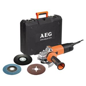 مینی فرز آاگ آلمان AEG Powertools Winkelschleifer-Set WS 13-125 SXE