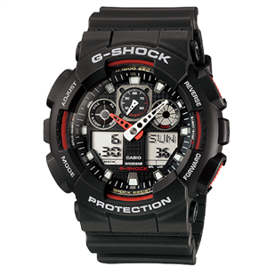ساعت مچی دیجیتال مردانه کاسیو مدل جی شاک مدل GA-100-1A4 Casio G-Shock GA-100-1A4 Watch For Men
