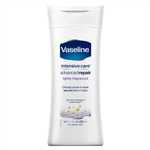 لوسیون بدن وازلین vaseline مدل advanced repair lightly fragranced حجم 400 میل