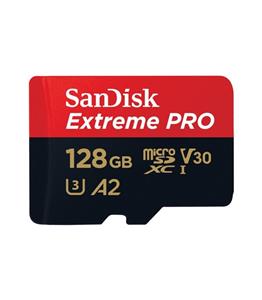 کارت حافظه microSDXC سن دیسک مدل Extreme PRO کلاس A2 استاندارد UHS-I U3 سرعت 170MBs ظرفیت 128 گیگابایت