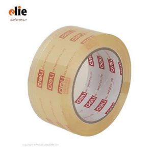 نوار چسب شیشه‌ ای دلی مدل Low Noise - پهنای 5 سانتی متر Deli Low Noise Adhesive Tape - Width 5cm