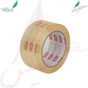 نوار چسب شیشه‌ ای دلی مدل Low Noise - پهنای 5 سانتی متر Deli Low Noise Adhesive Tape - Width 5cm