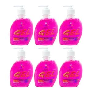 ژل حالت دهنده مو عطرآگین مدل Hard6 حجم 280 میلی لیتر مجموعه 6 عددی