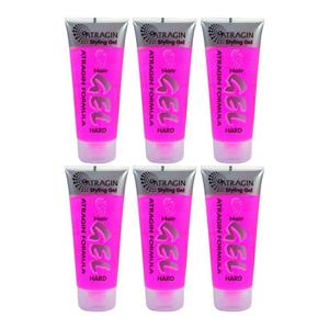 ژل مو عطر آگین مدل Hard حجم 200 میلی لیتر مجموعه 6 عددی