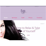 قالب وب سایت Ego Beauty Salon