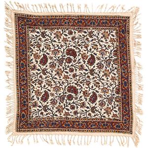 قلمکاری  رومیزی قلمکار عطریان طرح درهم بادامی مدل G242 -