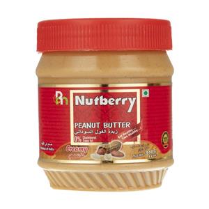 کره بادام زمینی کرمی ناتبری مقدار 340 گرم