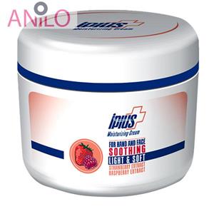 کرم مرطوب کننده ای پلاس با عصاره تمشک توت فرنگی حجم 150 میلی لیتر Iplus Moisturizing Cream Strawberry 150ml 