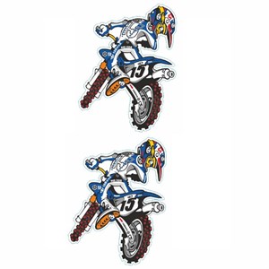 برچسب بدنه موتورسیکلت طرح MOTOR کد 88