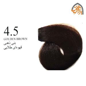 رنگ مو آنیکا سری طلایی رنگ قهوه ای طلایی شماره 4.5