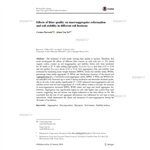 Effects of litter quality on macroaggregates reformation and soil stability in different soil horizons