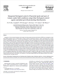 Integrated biological control of bacterial speck and spot of tomato under Weld conditions using foliar biological control agents and plant growth-promoting rhizobacteria