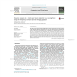 Dynamic analysis of a multi-span beam subjected to a moving force using the frequency domain spectral element method