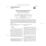 Design of a hybrid magnetomotive force electromechanical valve actuator*