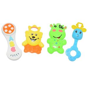 جغجغه مدل Baby Teethers  مجموعه 4 عددی