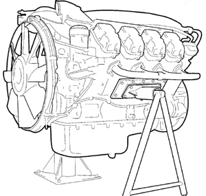 راهنمای تعمیرات موتور 16 لیتری 8 سیلندر اسکانیا scania dc16 v8 pde 