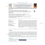 A closed form expression for the Gaussian–basedCaputo–Fabrizio fractional derivative for signal processingapplications