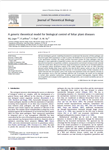 a generic the oretical model for biological control of foliar plant diseases