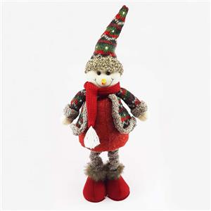 عروسک آدم برفی تلکسوپی کریسمس