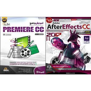 نرم افزار آموزش  After Effect CC نشر پدیده به همراه نرم افزار آموزش جامع PREMIERE CC نشر نوین پندار