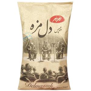 چیپس دل مزه موسیر مزمز 100 گرمی 