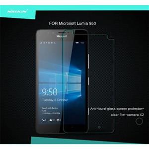 محافظ صفحه نمایش شیشه ای +Microsoft Lumia 950 H مارک Nillkin 