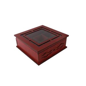 جعبه چای کیسه ای طرح مربعی کد 146069