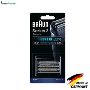 تیغ و شبکه براون مدل 32B Braun foil and cutter 