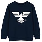 سویشرت پسرانه طرح عقاب کد F44 رنگ سرمه ای