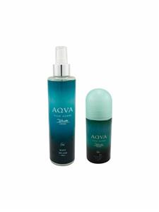 بادی اسپلش مردانه ویسل مدل AQVA حجم 250 ml و رول ضد تعریق 65 