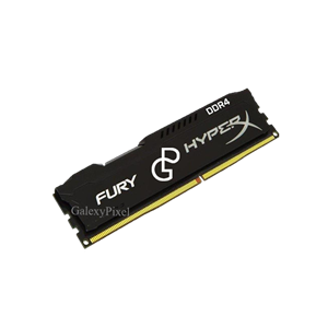 رم کامپیوتر کینگستون مدل HyperX Fury DDR4 2400MHz CL15 ظرفیت 4 گیگابایت