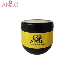 ماسک مو با آبکشی حاوی روغن آرگان تاپ شاپ حجم 500 میلی لیتر Top Shop Argan Oil Revitalizing Hair Mask 500ml