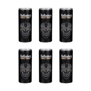 نوشابه انرژی زا گازدار هوفنبرگ 250 میلی لیتر – بسته 6 عددی  Hoffenberg Sparkling Energy Drink 250 ml – Pack of 6 Hoffenberg Sparkling Energy Drink 250 ml - Pack of 6