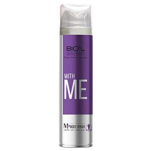 اسپری بدن مردانه بیول مدل WITH ME حجم 150 میلی لیتر Biol WITH ME Spray For Men 150 ml